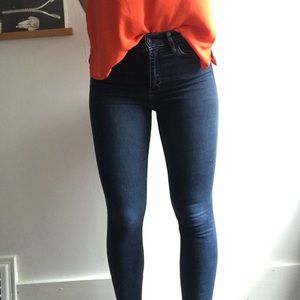 Abercrombie skinny high rise jeans